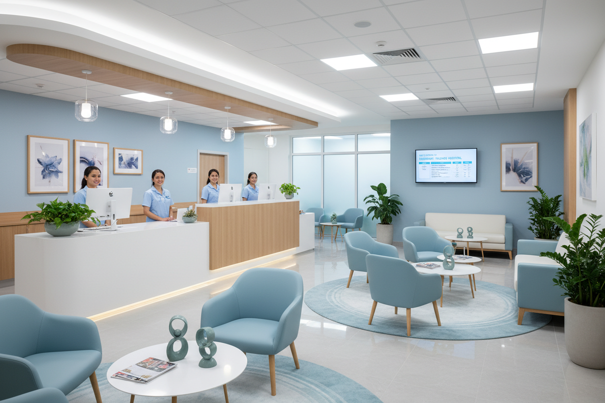 hospital reception